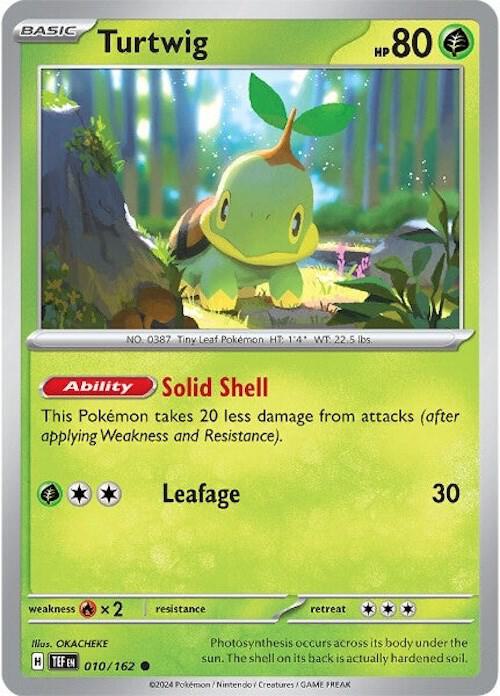 Image for Turtwig (010/162) (TEF) - Pokemon