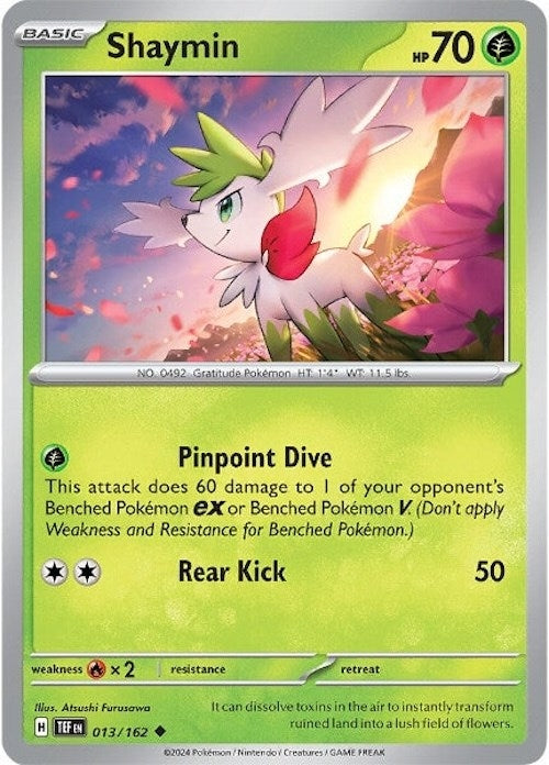 Image for Shaymin (013/162) (TEF) - Pokemon