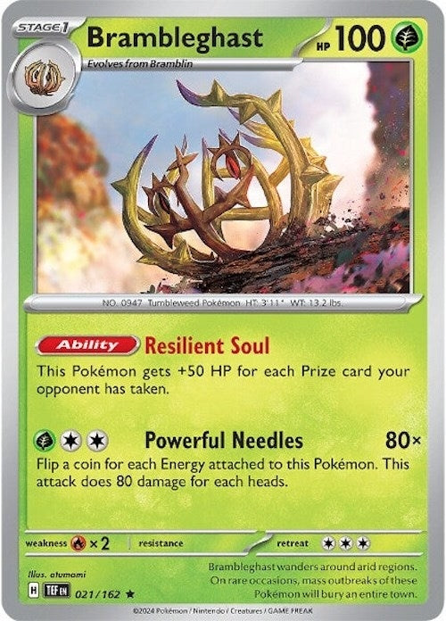 Image for Brambleghast (021/162) (TEF) - Pokemon