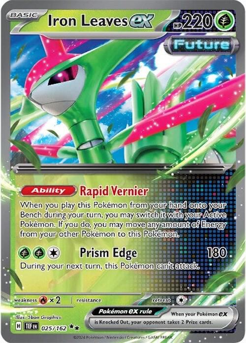 Iron Leaves ex (025/162) (TEF)