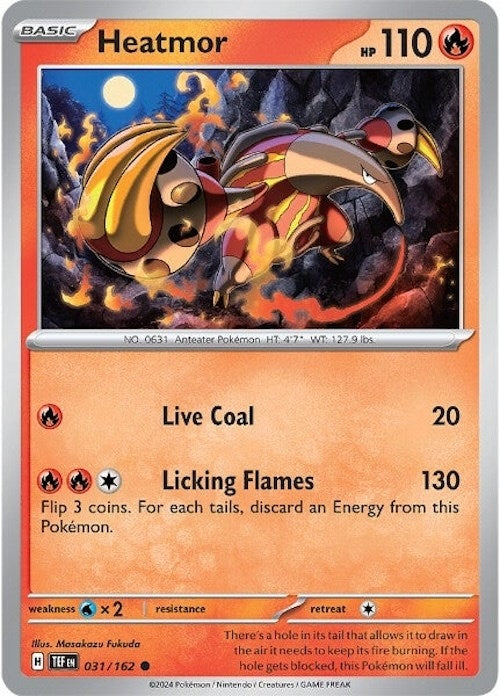 Image for Heatmor (031/162) (TEF) - Pokemon