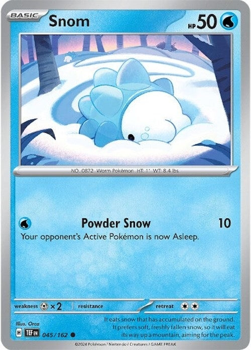 Image for Snom (045/162) (TEF) - Pokemon