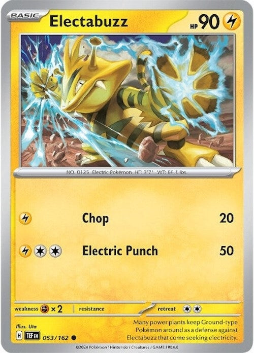 Image for Electabuzz (053/162) (TEF) - Pokemon