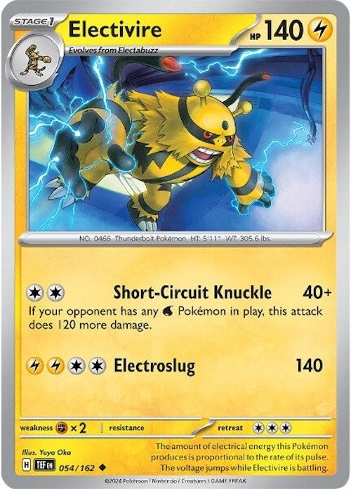 Image for Electivire (054/162) (TEF) - Pokemon
