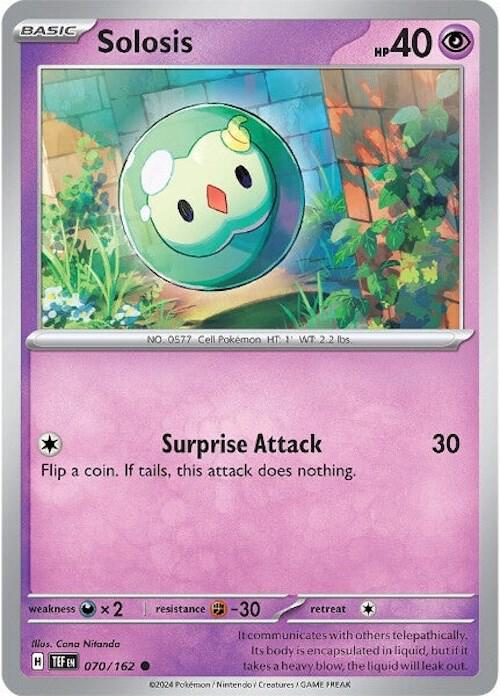 Image for Solosis (070/162) (TEF) - Pokemon