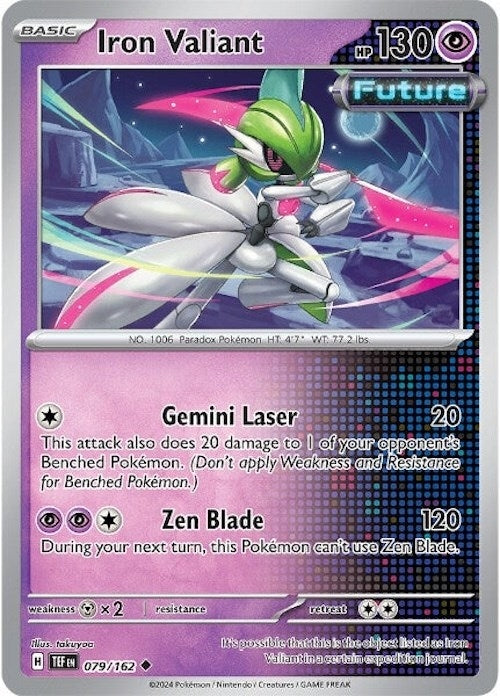 Image for Iron Valiant (079/162) (TEF) - Pokemon