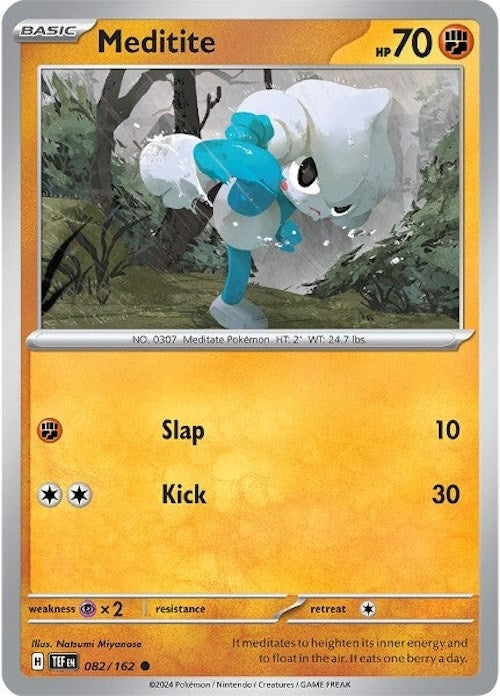 Image for Meditite (082/162) (TEF) - Pokemon