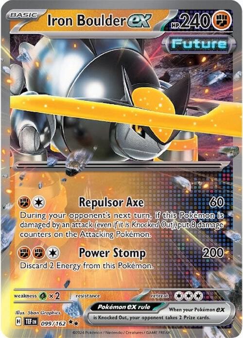 Iron Boulder ex (099/162) (TEF)