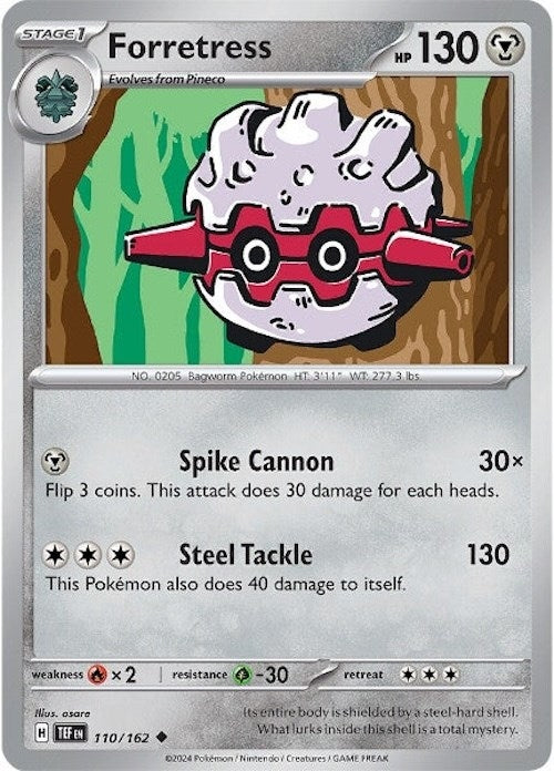 Image for Forretress (110/162) (TEF) - Pokemon