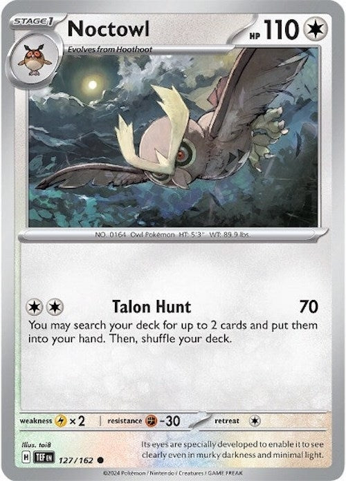 Image for Noctowl (127/162) (TEF) - Pokemon