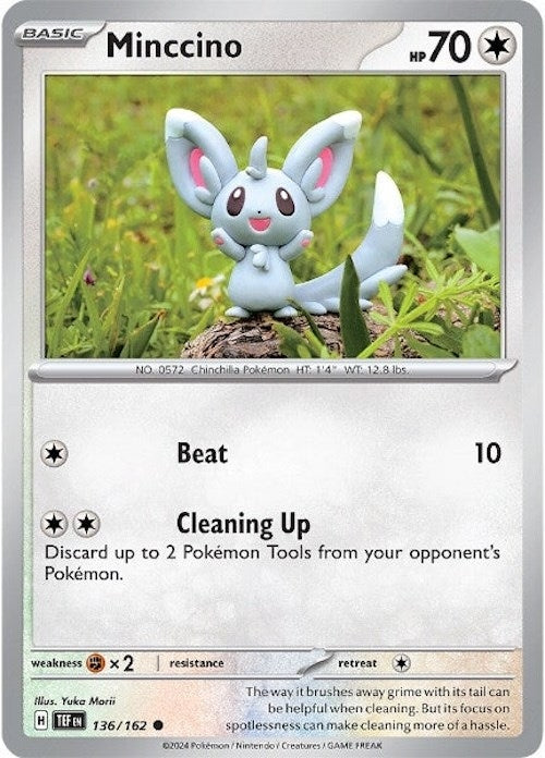 Image for Minccino (136/162) (TEF) - Pokemon