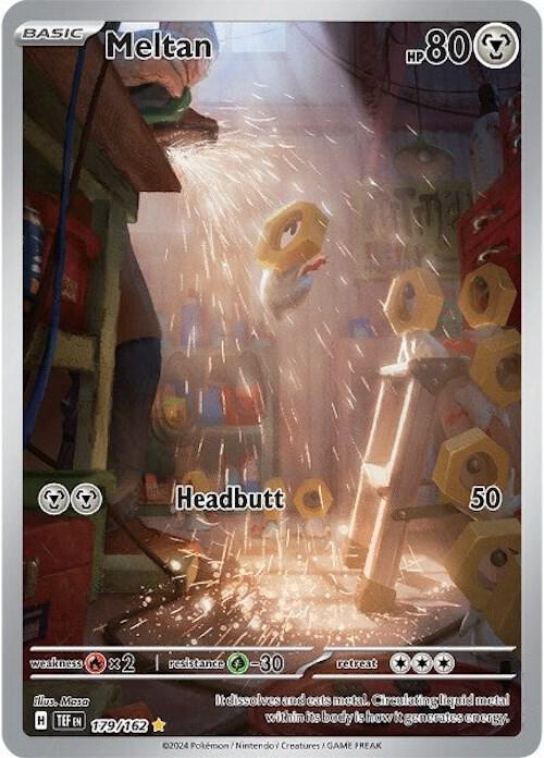 Image for Meltan (179/162) (TEF) - Pokemon