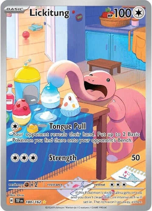 Image for Lickitung (180/162) (TEF) - Pokemon