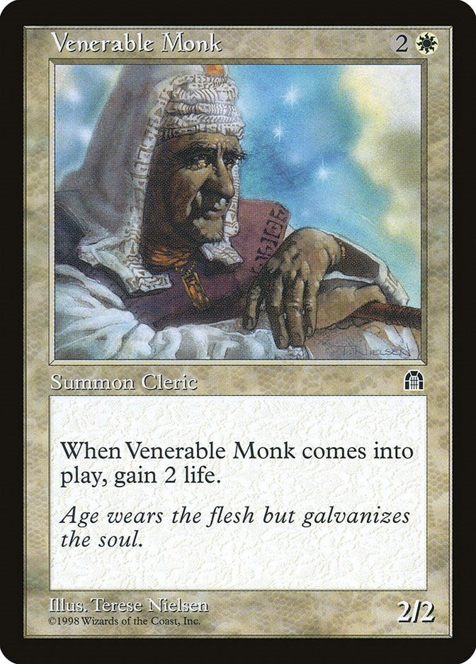Image for Venerable Monk - Magic: The Gathering