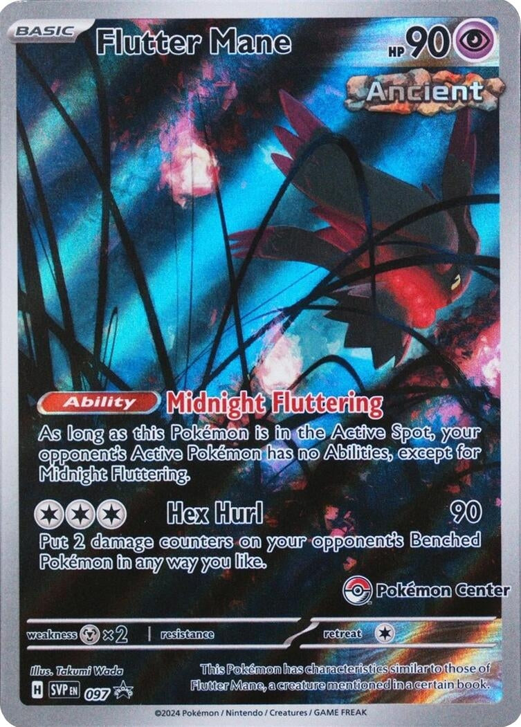 Image for Flutter Mane - 097 (Pokemon Center) (097) (SVP) - Pokemon