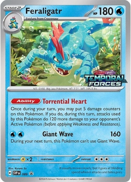 Image for Feraligatr - 089 (Prerelease) (089) (SVP) - Pokemon