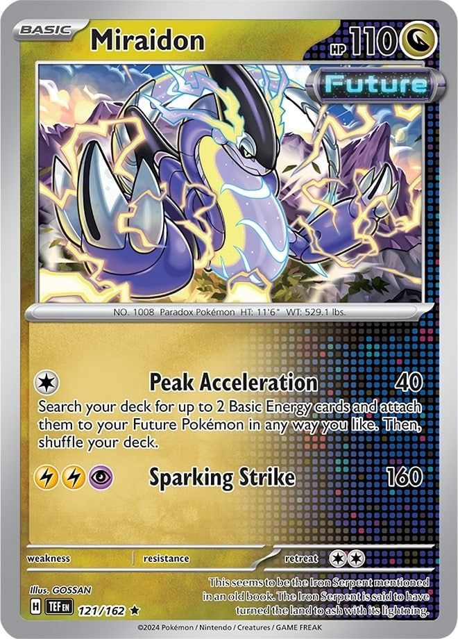 Image for Miraidon (121/162) (PR) - Pokemon