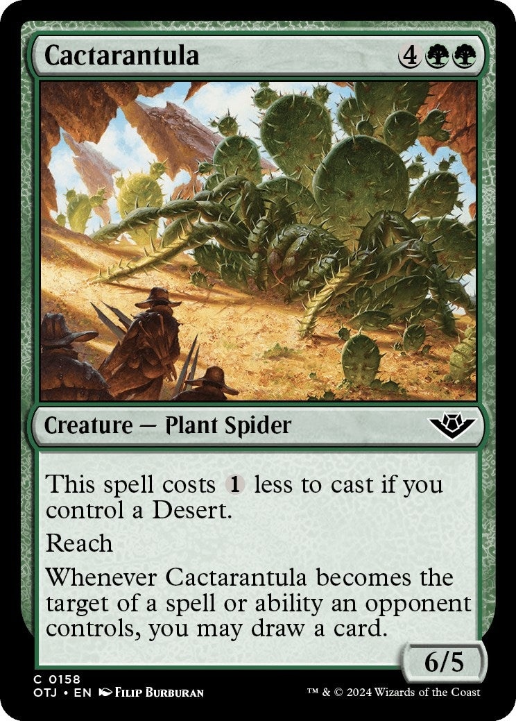 Image for Cactarantula (158) - Magic: The Gathering