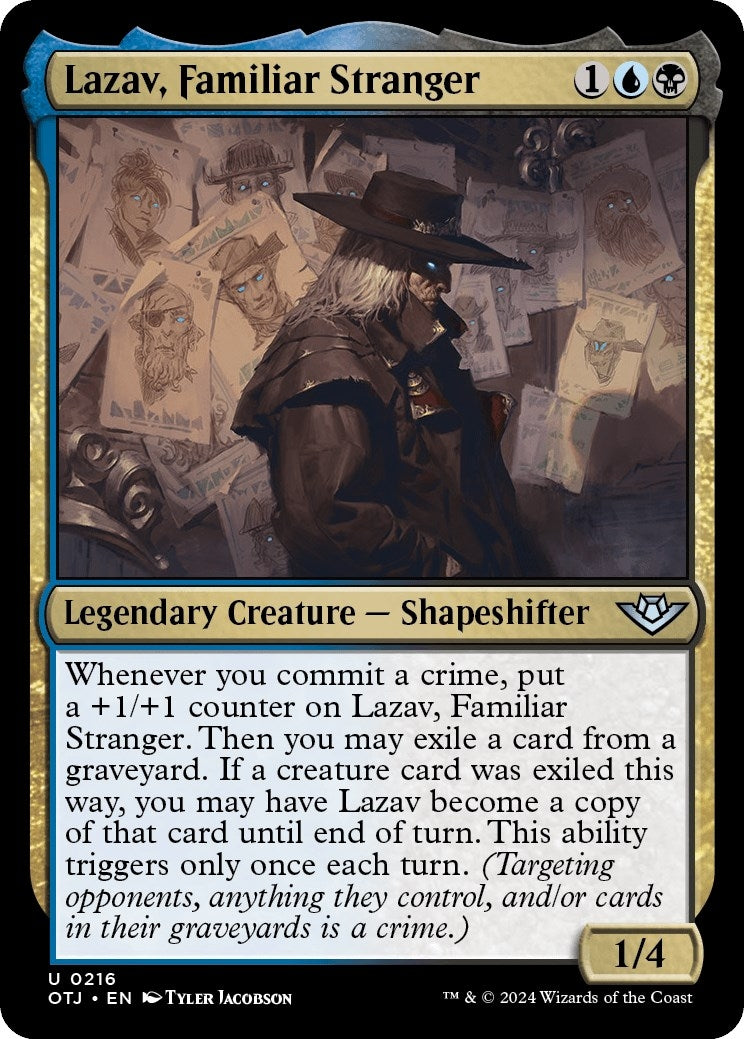 Image for Lazav, Familiar Stranger (216) - Magic: The Gathering