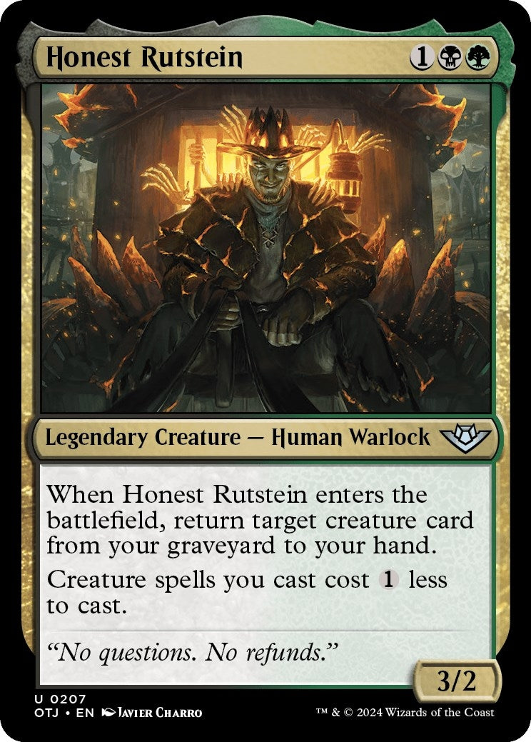 Image for Honest Rutstein (207) - Magic: The Gathering