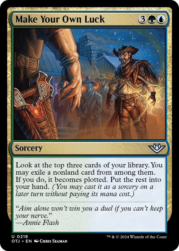 Image for Make Your Own Luck (218) - Magic: The Gathering