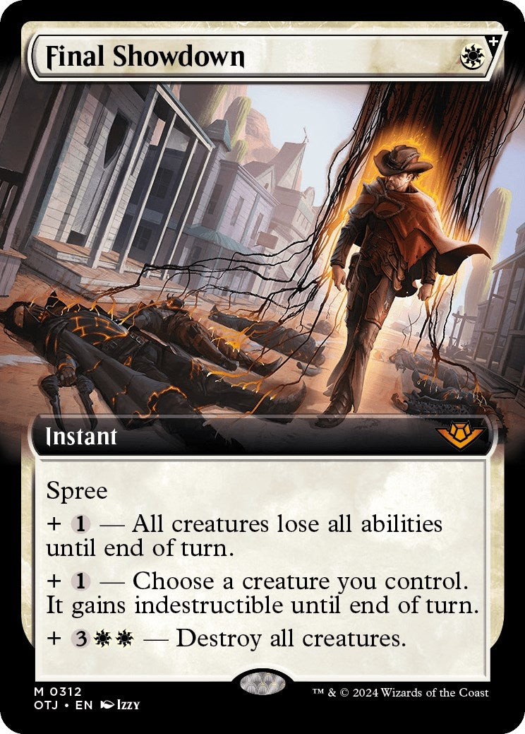 Image for Final Showdown (Extended Art) (312) - Magic: The Gathering