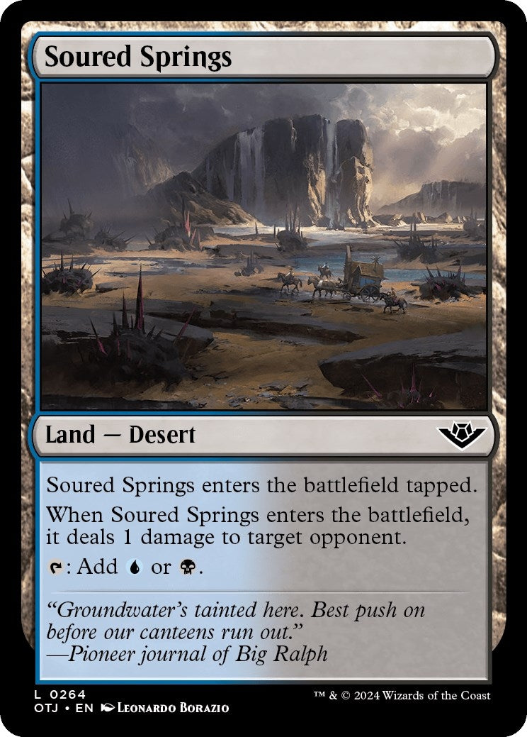 Image for Soured Springs (264) - Magic: The Gathering