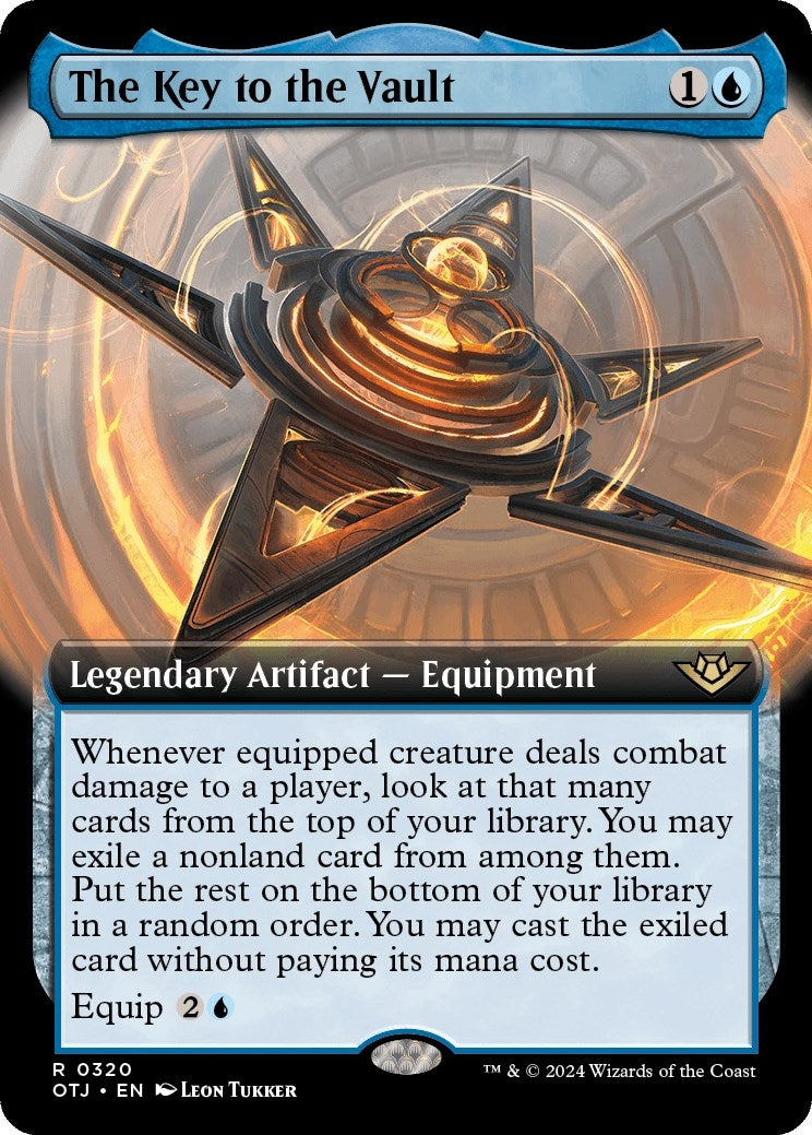 Image for The Key to the Vault (Extended Art) (320) - Magic: The Gathering