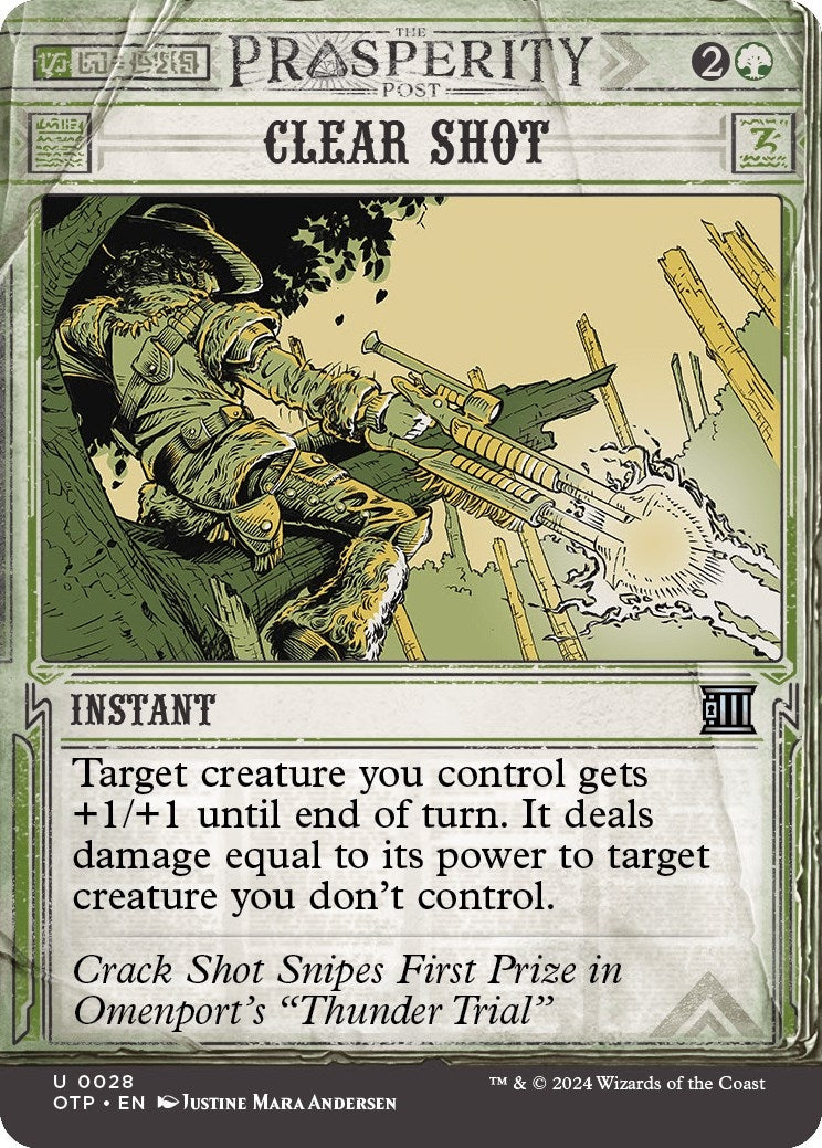 Image for Clear Shot (28) - Magic: The Gathering