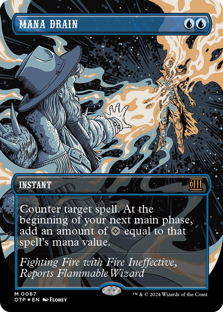 Image for Mana Drain (Textured Foil) (67) - Magic: The Gathering