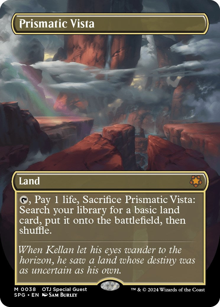 Image for Prismatic Vista (Borderless) (38) - Magic: The Gathering