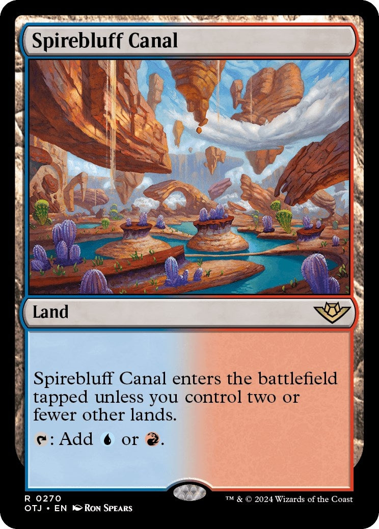 Image for Spirebluff Canal (270) - Magic: The Gathering