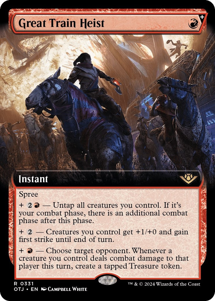 Image for Great Train Heist (Extended Art) (331) - Magic: The Gathering