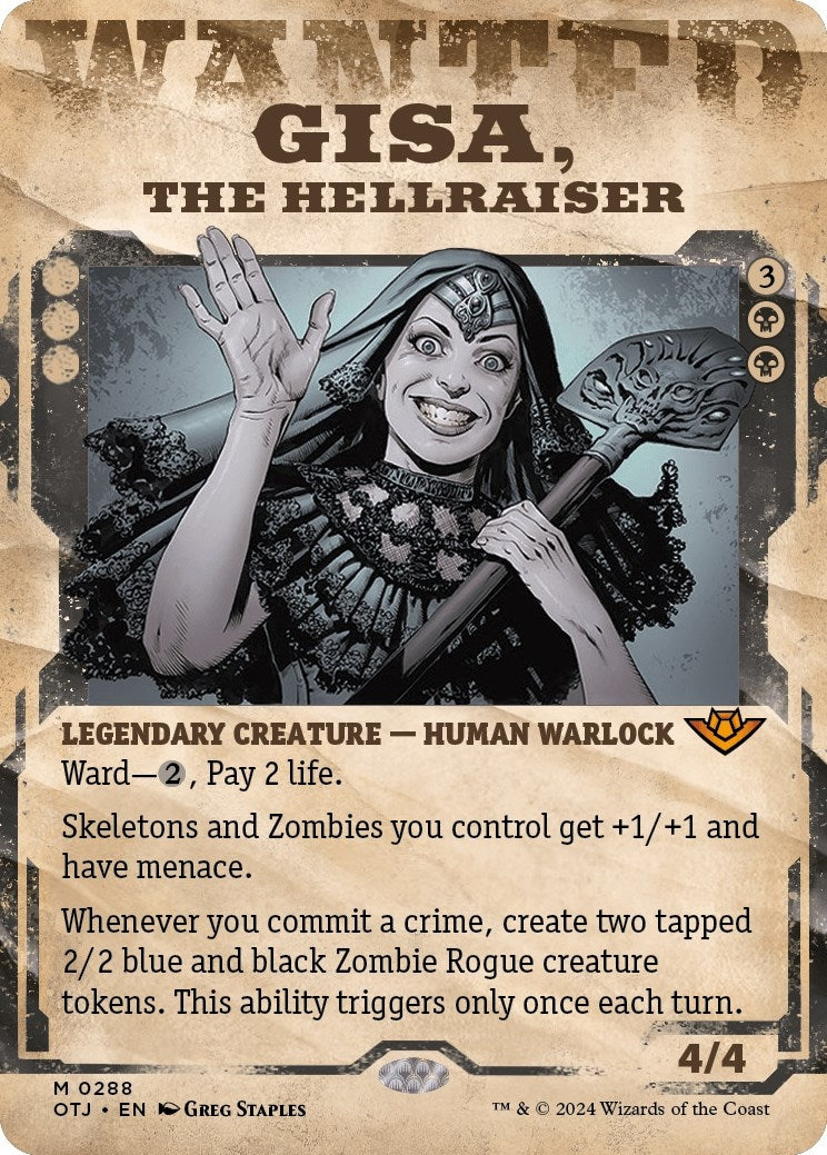 Image for Gisa, the Hellraiser (Showcase) (288) - Magic: The Gathering
