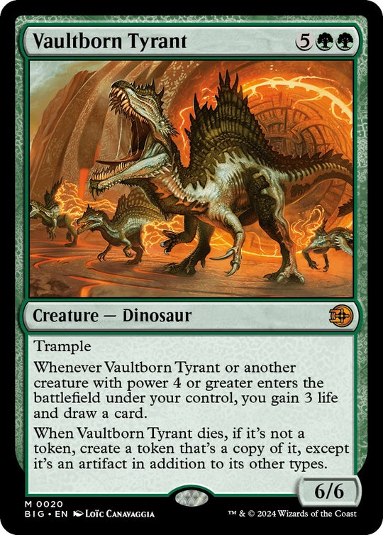 Image for Vaultborn Tyrant (20) - Magic: The Gathering