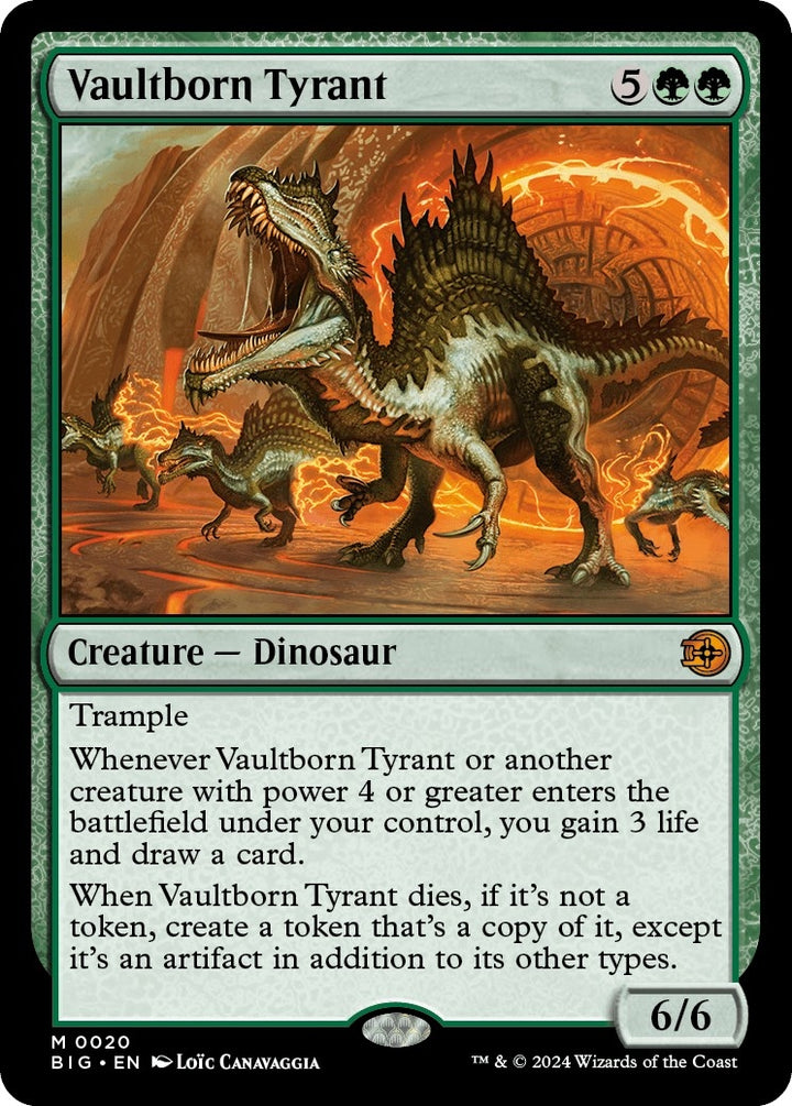 Image for Vaultborn Tyrant (20) - Magic: The Gathering