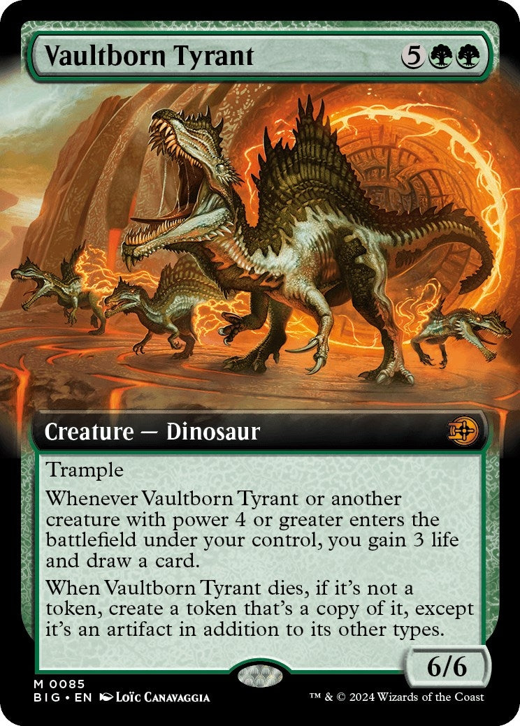Image for Vaultborn Tyrant (Extended Art) (85) - Magic: The Gathering