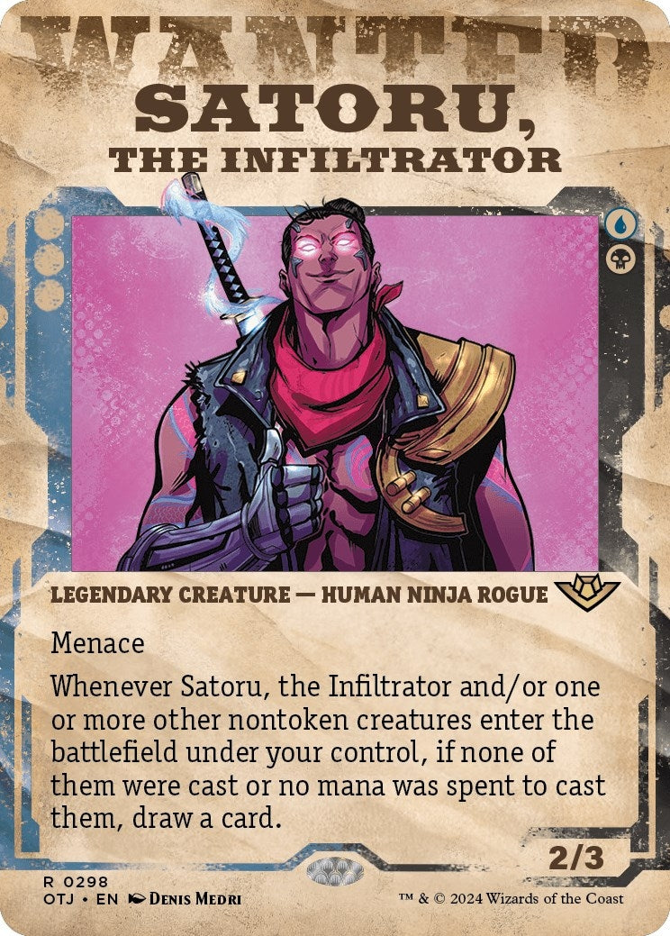 Image for Satoru, the Infiltrator (Showcase) (298) - Magic: The Gathering