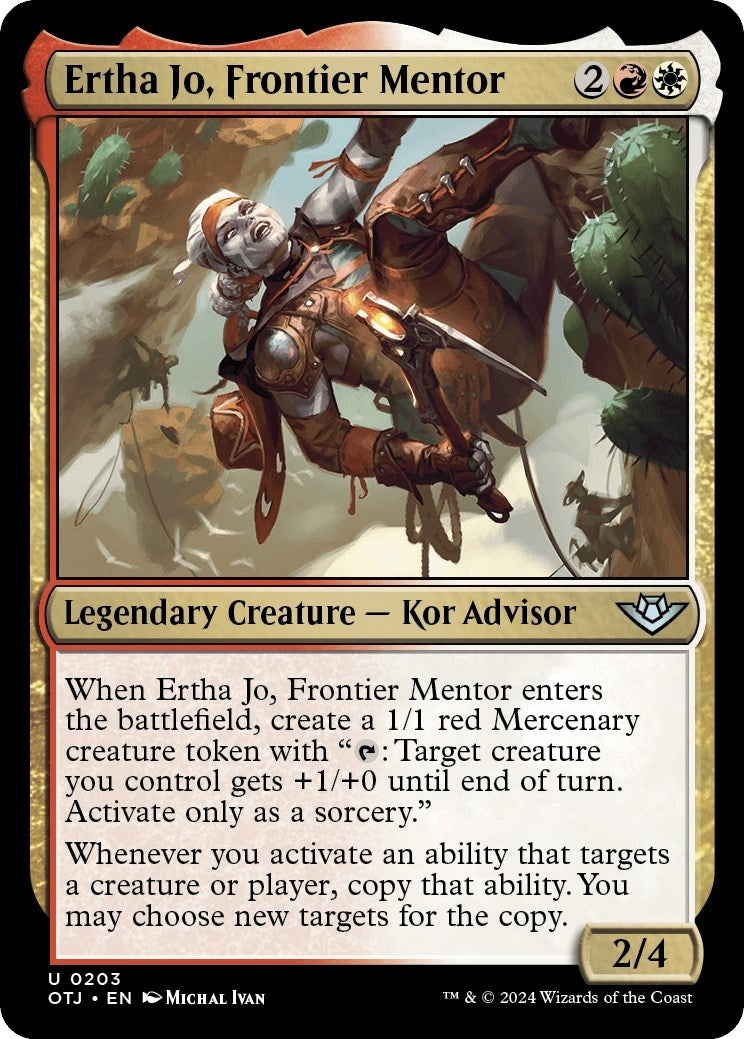Image for Ertha Jo, Frontier Mentor (203) - Magic: The Gathering