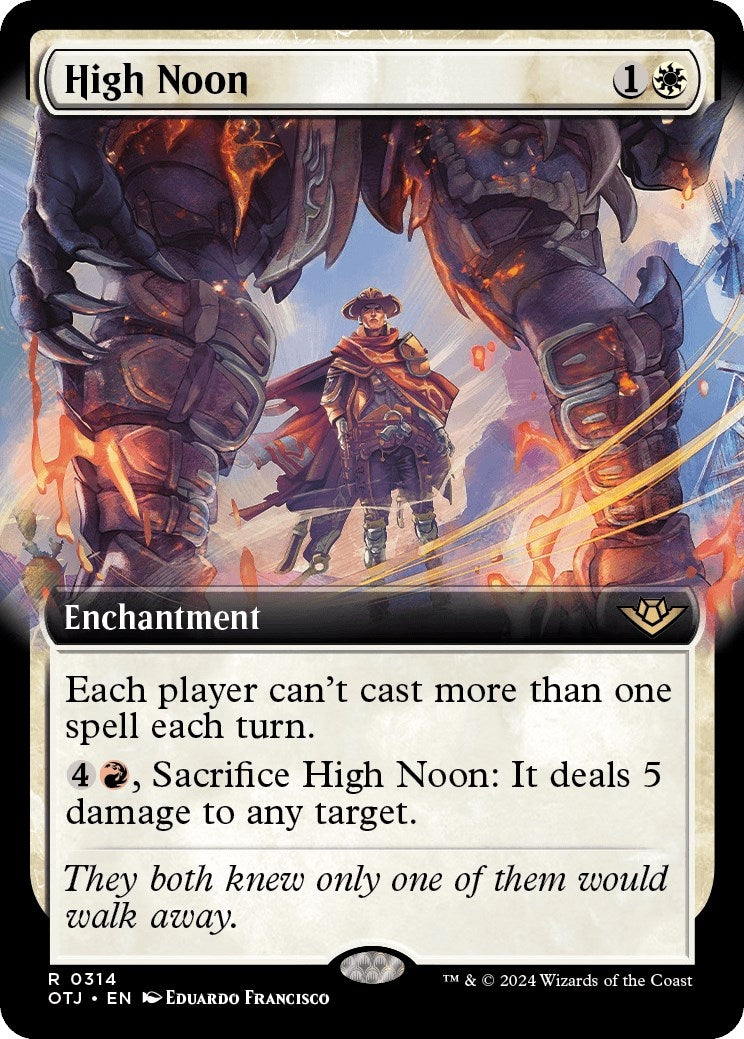 Image for High Noon (Extended Art) (314) - Magic: The Gathering