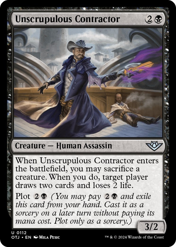 Image for Unscrupulous Contractor (112) - Magic: The Gathering