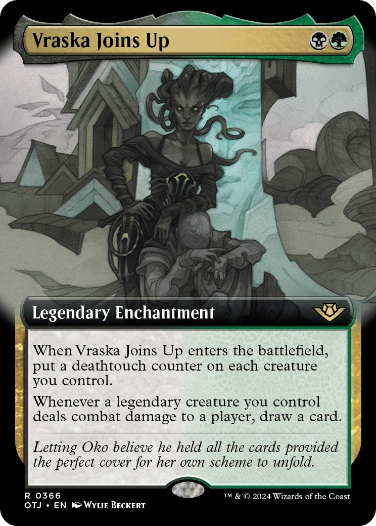 Image for Vraska Joins Up (Extended Art) (366) - Magic: The Gathering
