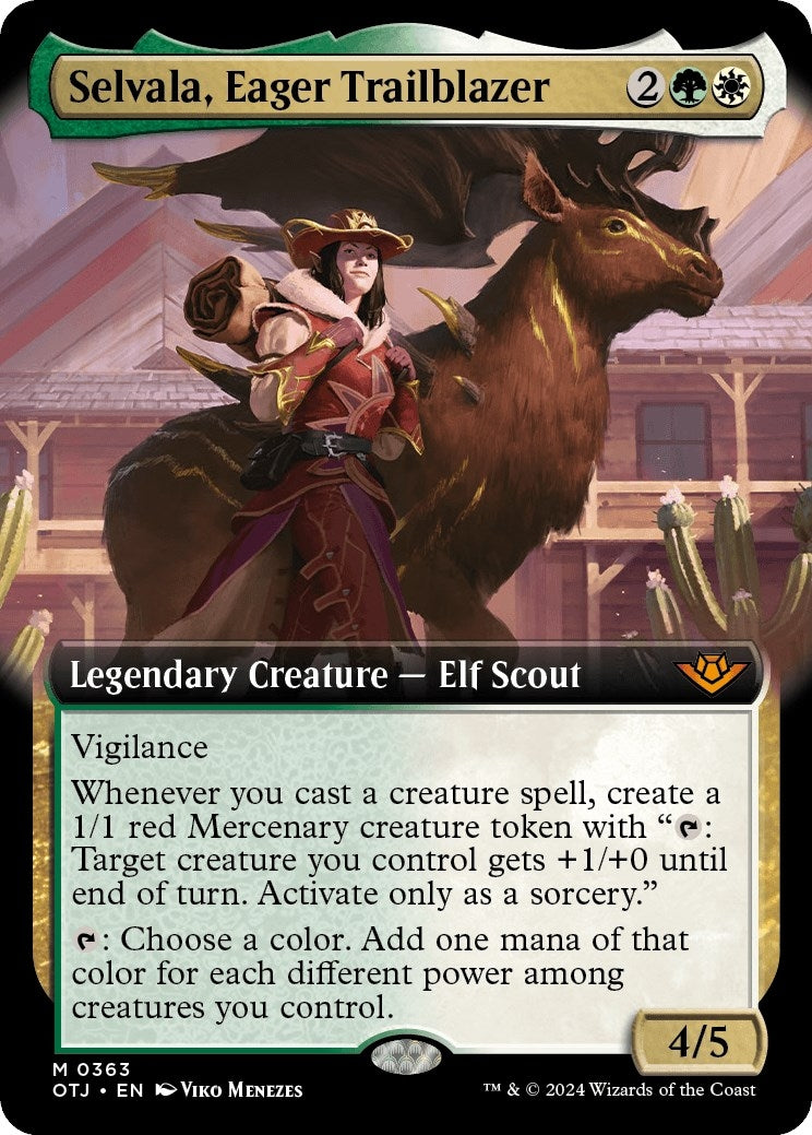 Image for Selvala, Eager Trailblazer (Extended Art) (363) - Magic: The Gathering