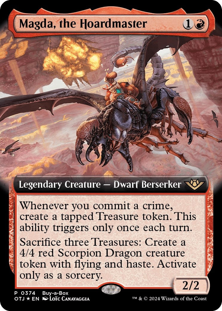Image for Magda, the Hoardmaster (Extended Art) (374) (BABP) - Magic: The Gathering