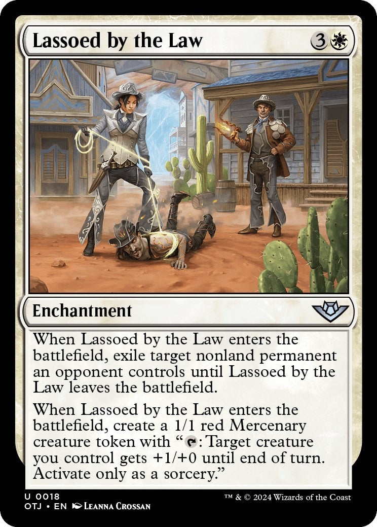 Image for Lassoed by the Law (18) - Magic: The Gathering