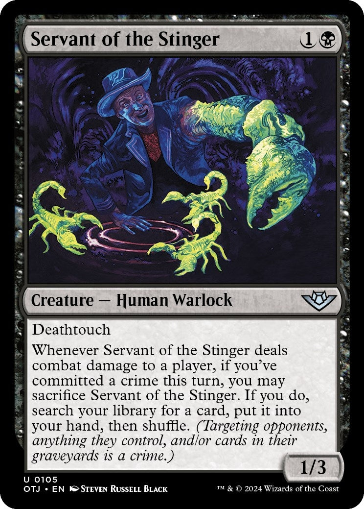 Image for Servant of the Stinger (105) - Magic: The Gathering
