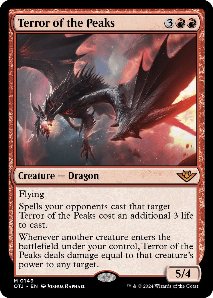 Image for Terror of the Peaks (149) - Magic: The Gathering