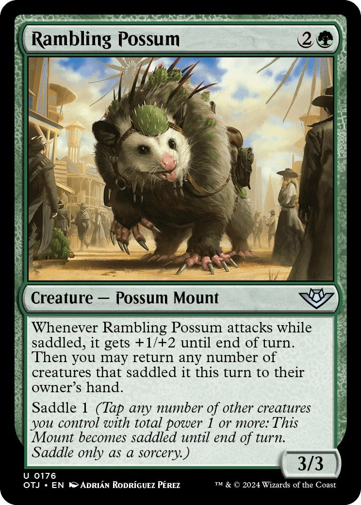 Image for Rambling Possum (176) - Magic: The Gathering