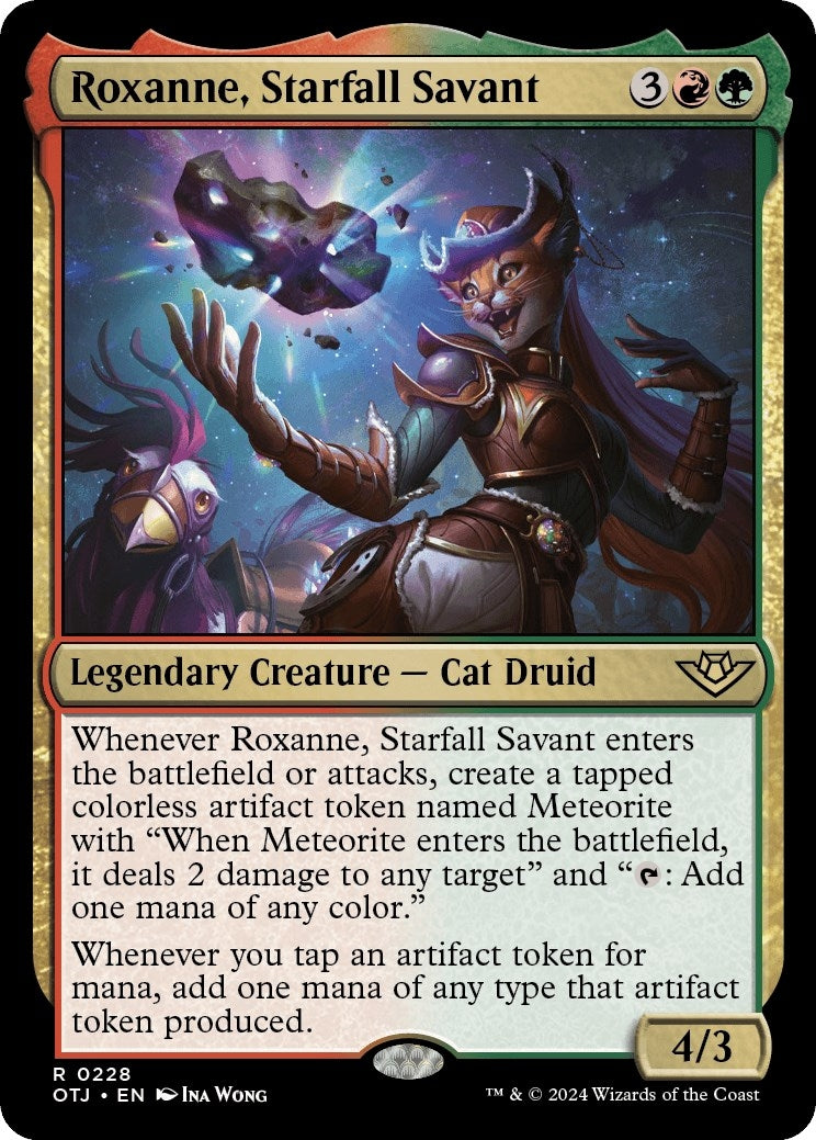 Image for Roxanne, Starfall Savant (228) - Magic: The Gathering