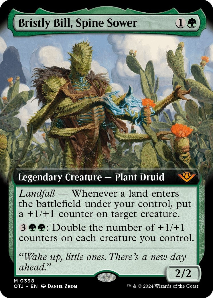 Image for Bristly Bill, Spine Sower (Extended Art) (338) - Magic: The Gathering